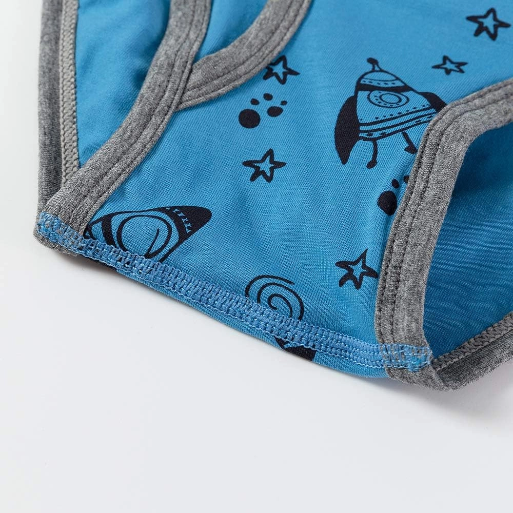 Winging Day Little Boys' Cotton Brief Soft Underwear Multipack