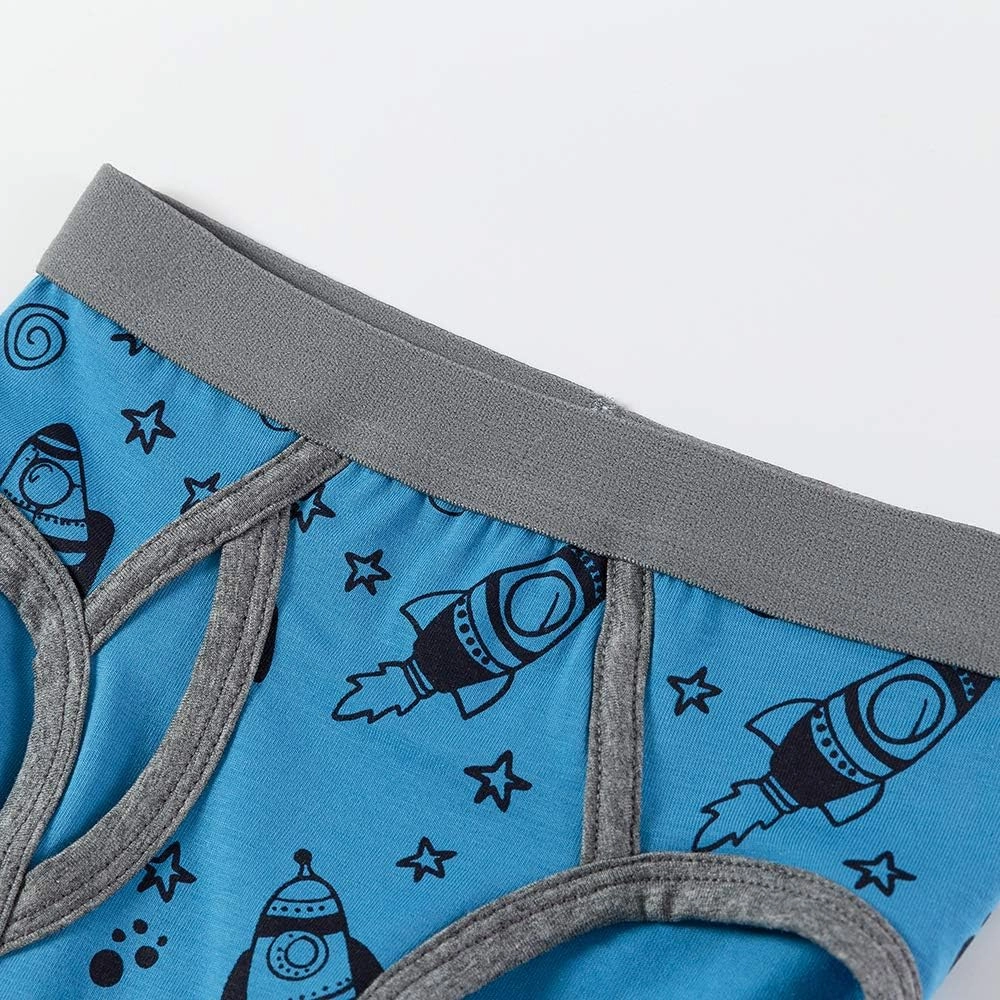 Winging Day Little Boys' Cotton Brief Soft Underwear Multipack