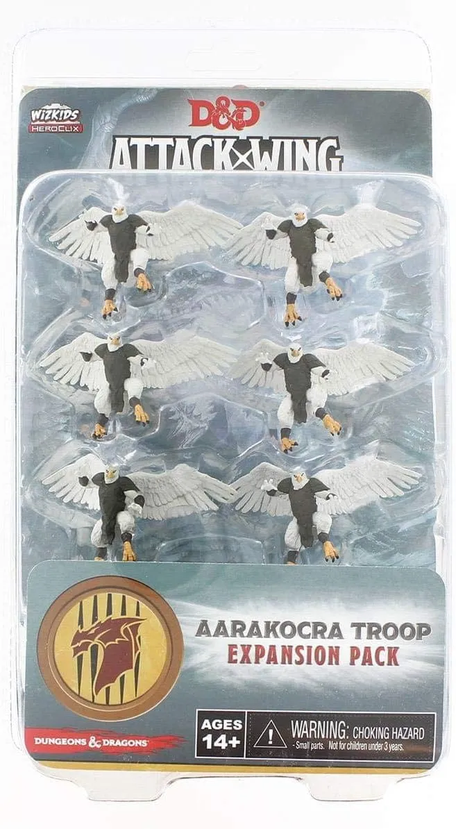 WizKids D&D Attack Wing: Wave Two - Aarakocra Troop Expansion Pack