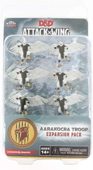 WizKids D&D Attack Wing: Wave Two - Aarakocra Troop Expansion Pack