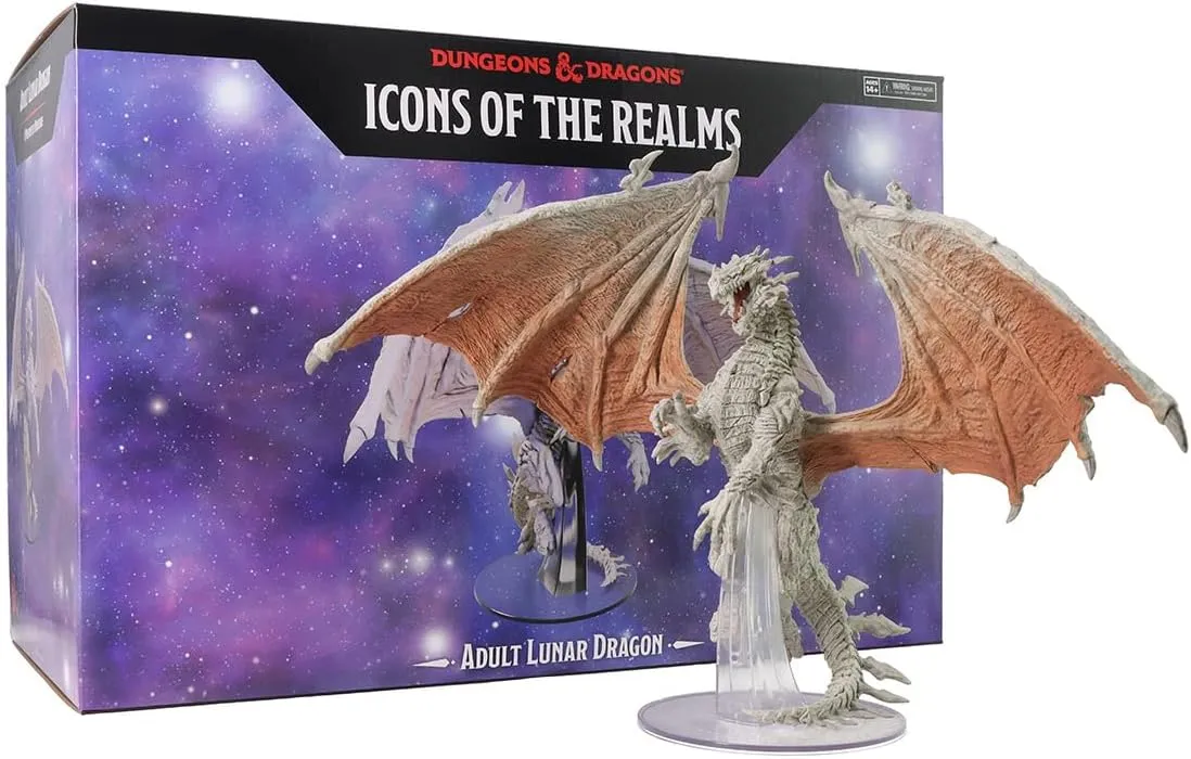 WizKids D&D Icons of The Realms: Adult Lunar Dragon