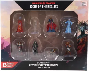 WizKids D&D Icons of The Realms: Planescape: Adventures in The Multiverse - Character Miniatures Boxed Set Minis | Painted Figures
