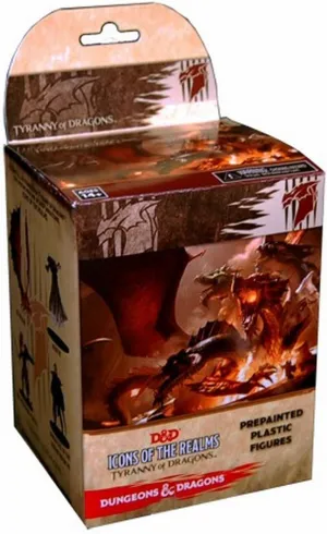 WizKids Dungeons & Dragons Miniature Figurines - D&D Icons of The Realms: Tyranny of Dragons Booster Pack