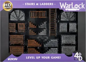 WizKids Warlock Tiles: Accessory – Stairs & Ladders