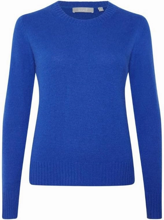 Women's 100% Pure Cashmere Long Sleeve Crew Neck Sweater - Soft, Warm, and Stylish Winter Knit Pullover