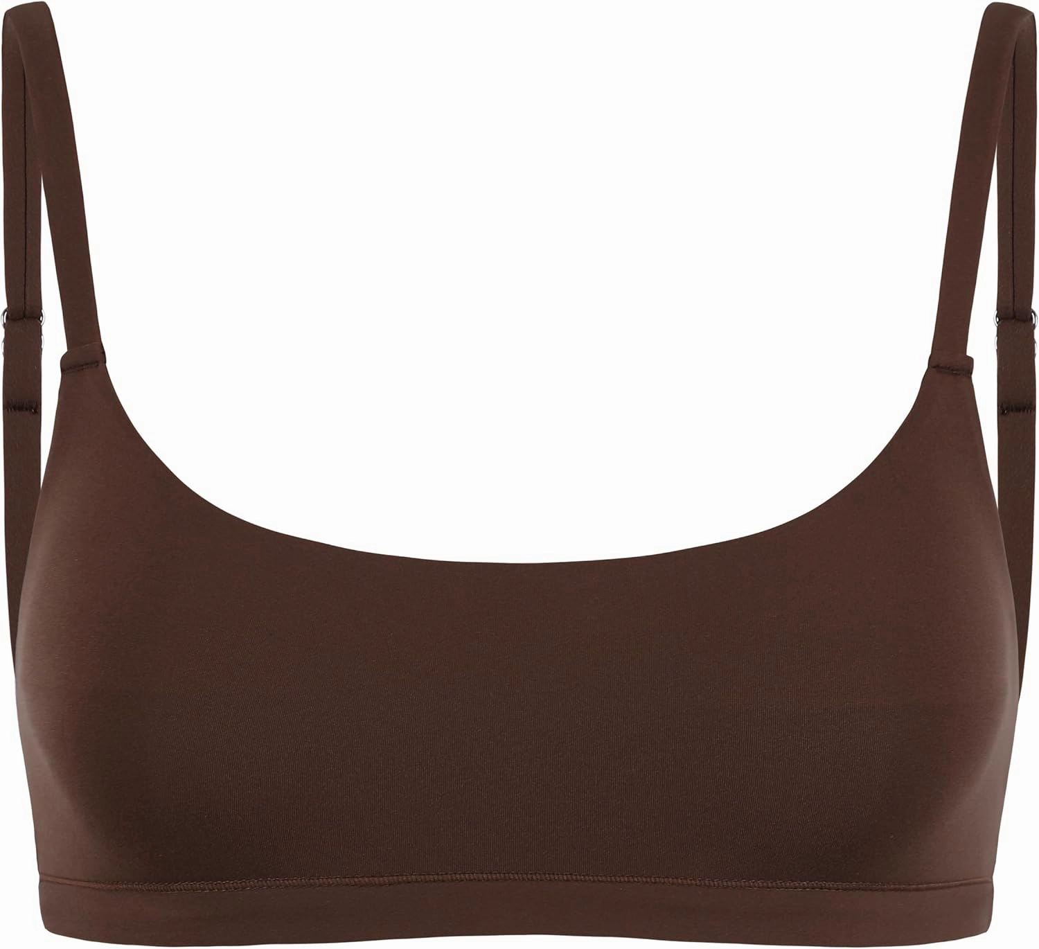 Women's Wireless Scoop Bralettes Comfortable No Underwire Bras Seamless Unlined Soft Everyday Bra