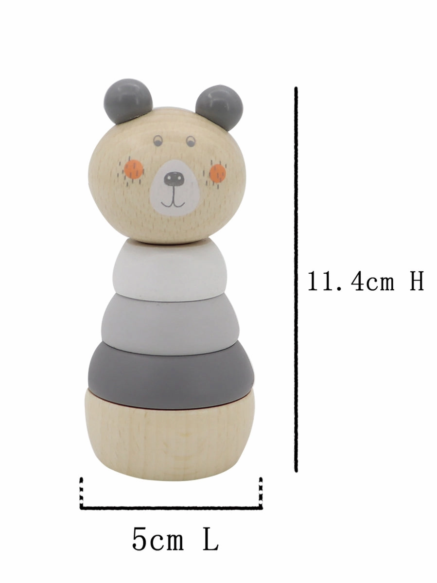 Wooden Stacking Toy - Animals