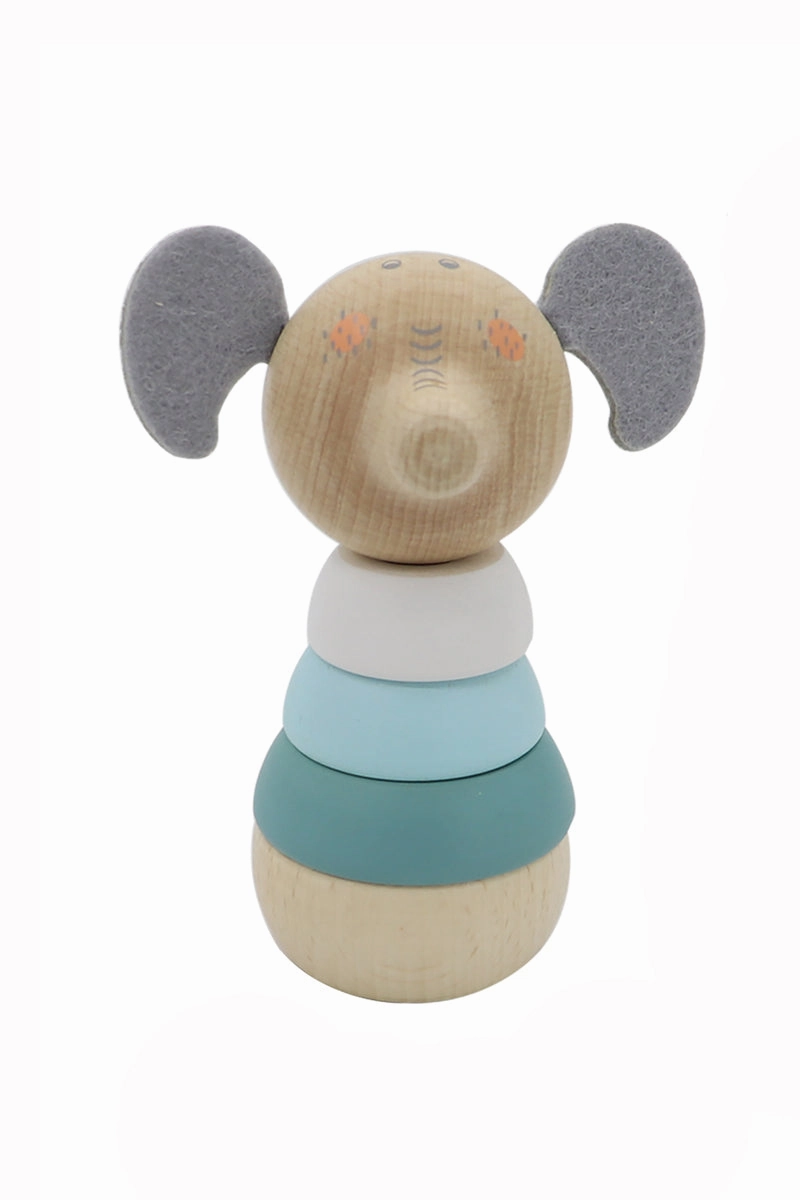 Wooden Stacking Toy - Animals