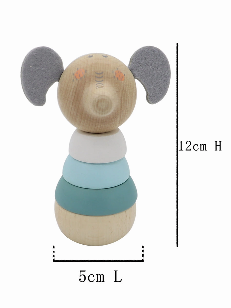 Wooden Stacking Toy - Animals