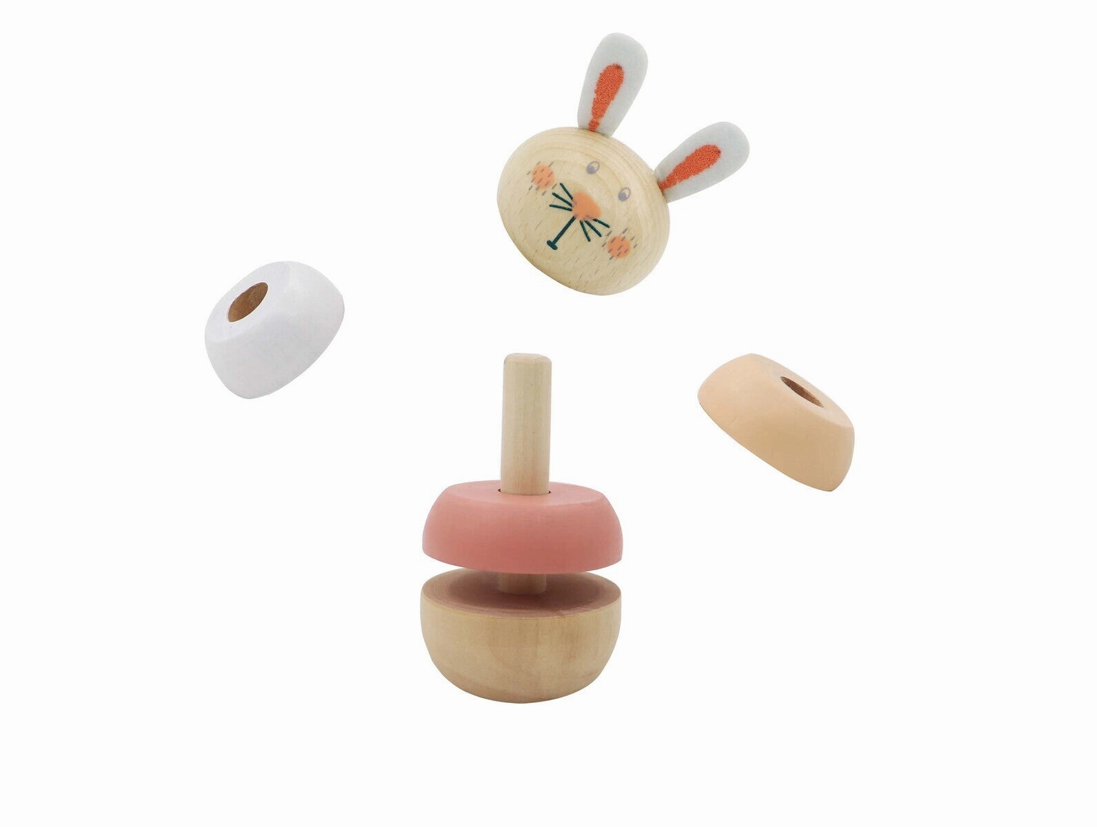 Wooden Stacking Toy - Animals