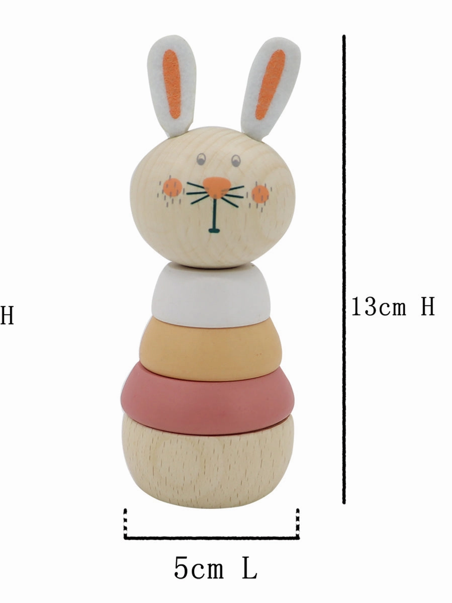 Wooden Stacking Toy - Animals