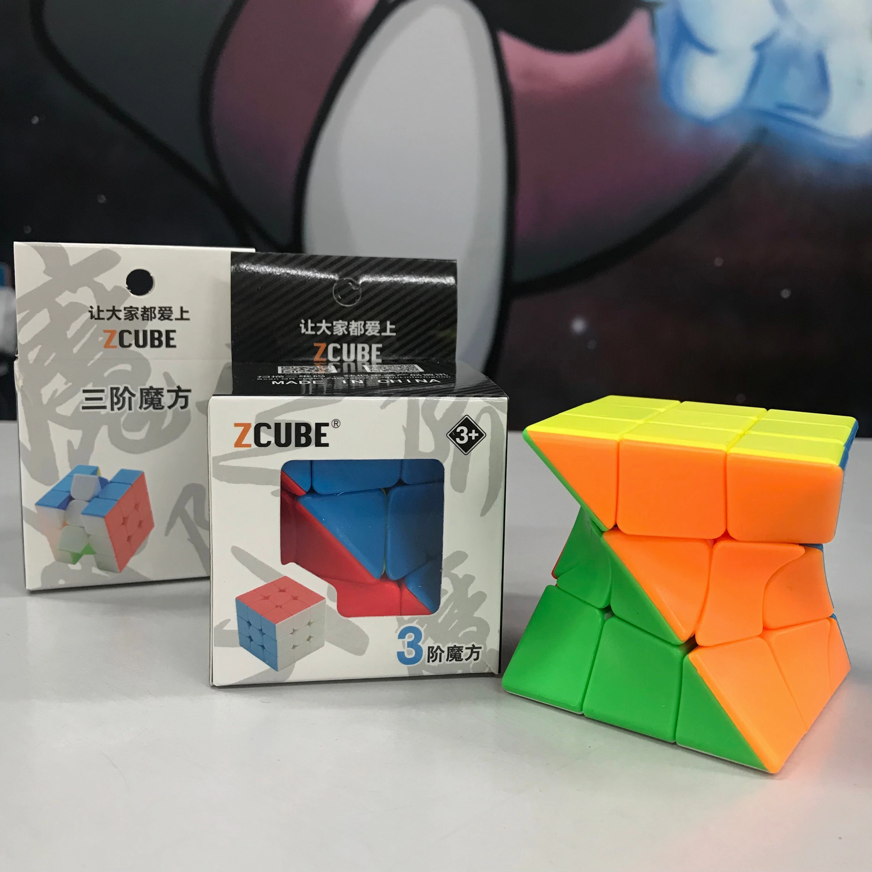 X-Cube, Skewb, Leaf - Funny Shaped Puzzle Cubes