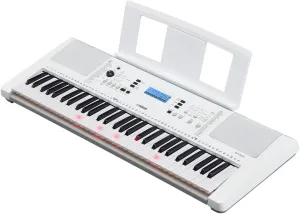 Yamaha EZ300 61-Key Portable Keyboard with Lighted Keys and PA130 Power Adapter