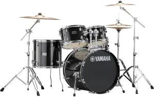 Yamaha Rydeen 5pc Shell Pack with 20" Bass Drum, Black Glitter