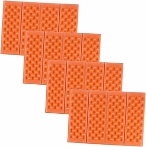 Yardwe 4pcs Portable Folding Camping Seat Cushion Waterproof Mat with Xpe Material for Outdoor Activities