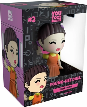 Youtooz Squid Game Young-Hee Doll 4.5" Inch Vinyl Figure, Young-Hee, Doll from Squid Game by Youtooz Squid Game Collection