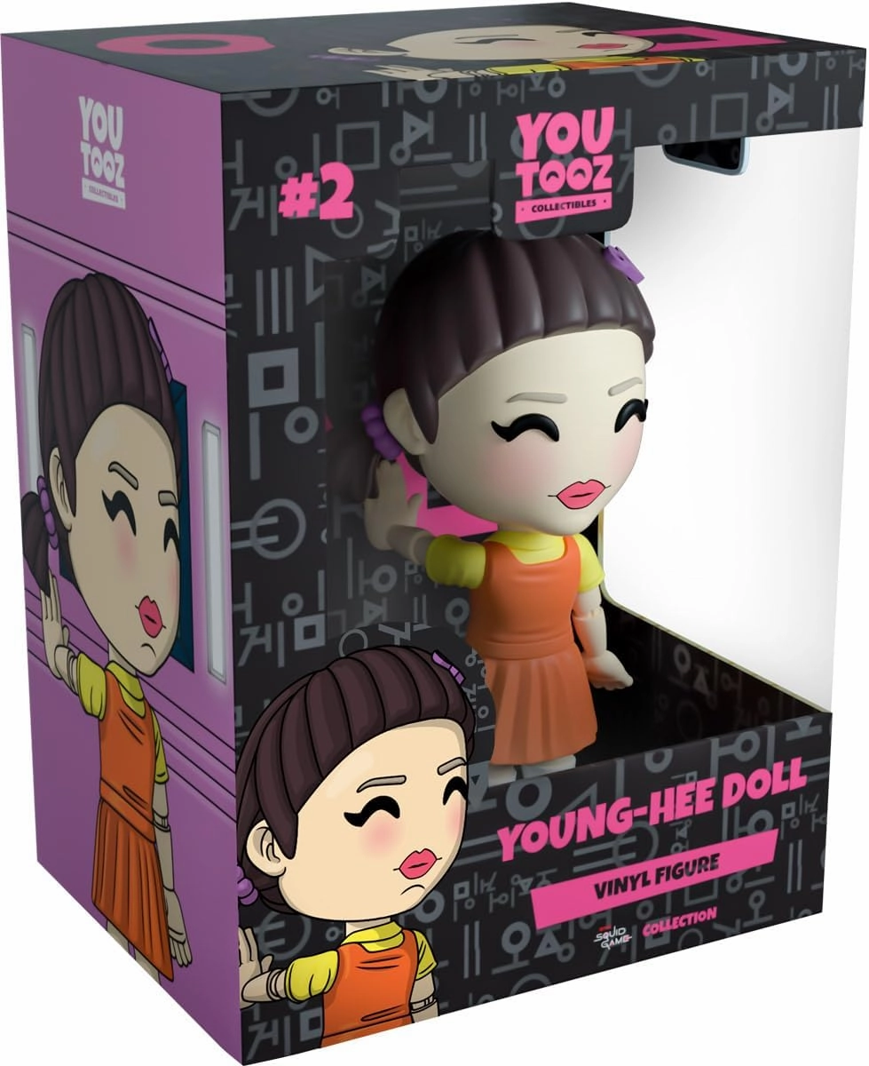 Youtooz Squid Game Young-Hee Doll 4.5" Inch Vinyl Figure, Young-Hee, Doll from Squid Game by Youtooz Squid Game Collection