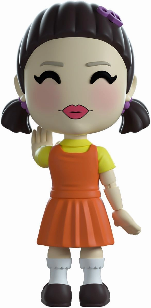 Youtooz Squid Game Young-Hee Doll 4.5" Inch Vinyl Figure, Young-Hee, Doll from Squid Game by Youtooz Squid Game Collection