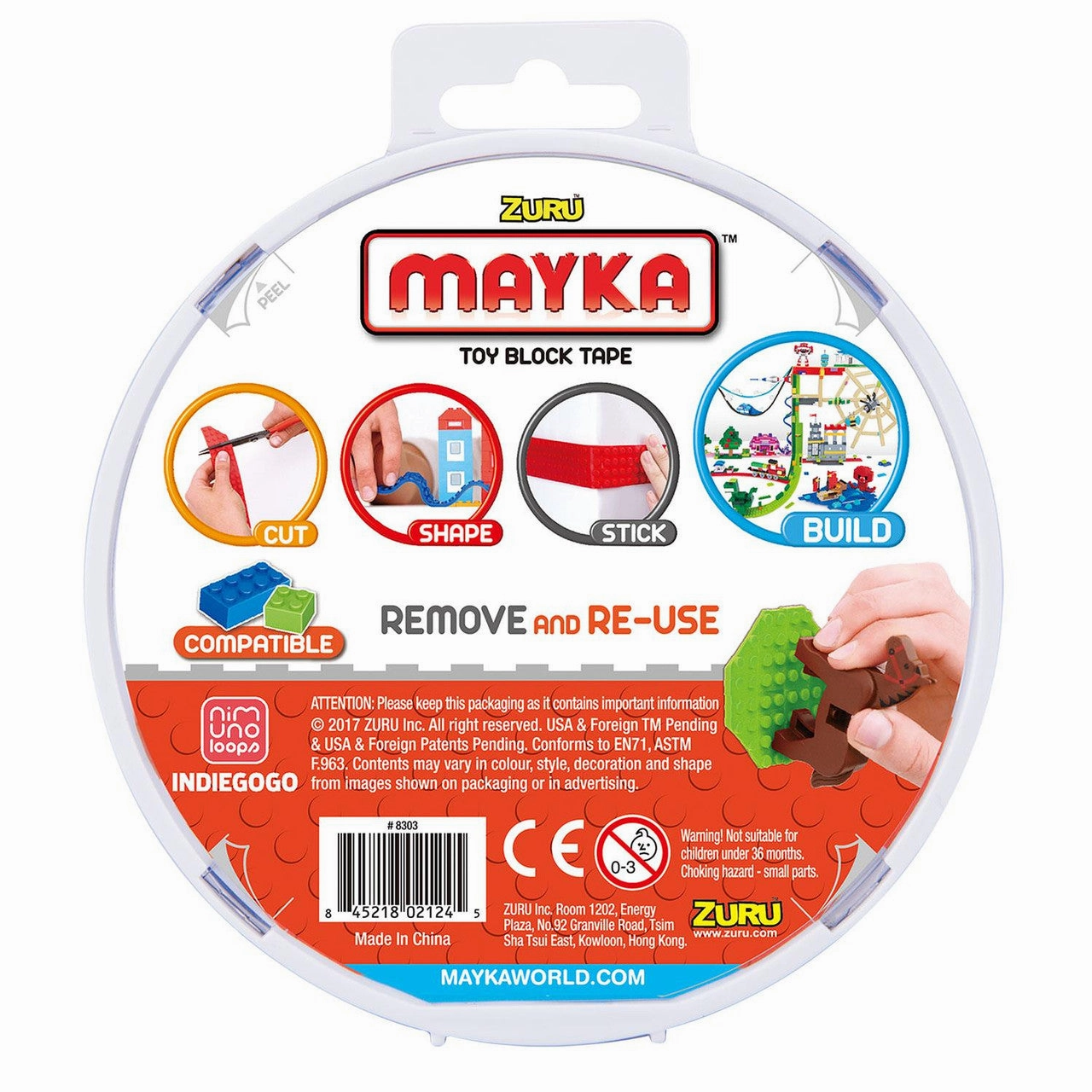 Zuru Mayka Toy Block Tape